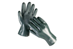 Pracovné rukavice UNIVERSAL AS 35cm máčané v PVC 