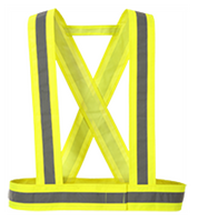 Ramenný reflexný pás HV55 Hi-Vis žltá 