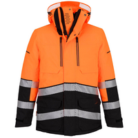 Reflexná bunda EV401 EV4 Expedition Hi-Vis
Materiál: Portwest Extreme Vodotesné a Priedušné: 100% Polyester Stretch, 150D, PU membrána 160g, 100 % polyesterový strečový materiál 75D Pongee, 80 g, 100 % polyester nepriepustný, 63 g, InsulatexPro: 100% Polyester 500g. Veľkosť: S - 3XL. Normy: EN 20471 trieda 2 (Pre veľkosť S), EN 20471 trieda 3 (Pre veľkosť M ), RIS 3279 TOM Issue 2 (Iba oranžová), EN 343 trieda 41 X (WP 20,000MM), EN 342 (0.398 (M².K/W), 2, X).   Reflexná bunda EV401 EV4 Expedition Hi-Vis