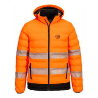 Reflexná bunda S548 ultrazvuková vyhrievaná Hi-Vis