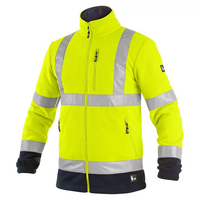 Reflexná fleecová bunda PRESTON Hi-Vis