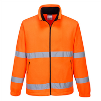 Reflexná fleecová mikina F303 WINDBREAKER Hi-Vis