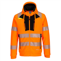 Reflexná mikina DX484 Hi-Vis Zip Hoodie
