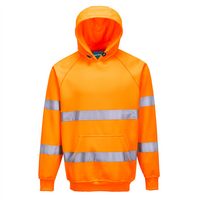 Reflexn&aacute; mikina ES304 Essential Hi-Vis s kapucňou