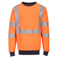 Reflexná mikina FR703 Modaflame Knit Hi-Vis nehorľavá