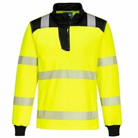 Reflexná mikina PW326 PW3 Hi-Vis 1/4 zips