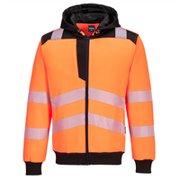 Reflexná mikina PW327 PW3 Hi-Vis na zips