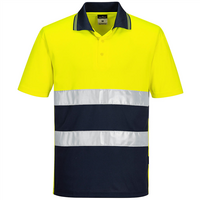 Reflexná polokošeľa S175 Hi-Vis s krátkym rukávom