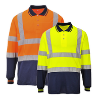 Reflexná polokošeľa S279 Hi-Vis s dlhým rukávom