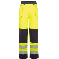 Reflexná zateplená bunda FR617 Bizflame Rain Hi-Vis nehorľavá
