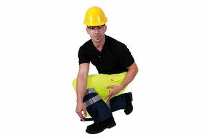 Reflexné antistatické nehorľavé chemické nohavice SIOEN GLADSTONE Hi-Vis