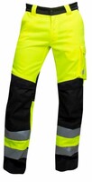 Reflexné montérkové nohavice SIGNAL do pása Hi-Vis predĺžené (194 cm)