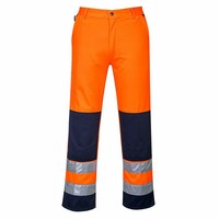 Reflexné monterkové nohavice TX71 SEVILLE Hi-Vis do pása