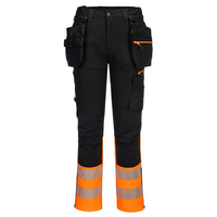 Reflexné nohavice DX457 Hi-Vis Holster do pása s odnímateľným vreckom