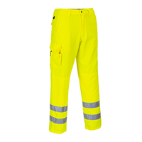 Reflexné nohavice E046 COMBAT Hi-Vis do pása (194 cm)