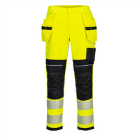 Reflexné nohavice FR407 PW3 Holster Modaflame Work Hi-Vis do pása nehorľavé
