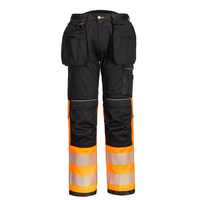 Reflexné nohavice PW307 PW3 Hi-Vis Stretch Holster do pása