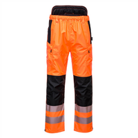 Reflexné nohavice PW342 PW3 Hi-Vis do pása vodeodolné