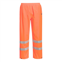 Reflexné nohavice S165 Hi-Vis Packable do pása nepremokavé