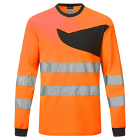 Reflexné tričko PW221 PW2 Hi-Vis s dlhým rukávom