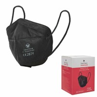 Respirátor FF NAAB XGM-95 FFP2 bez ventilčeka čierny (1ks)