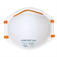Respirátor P100 FFP1 tvarovaný bez ventilčeka biela (1bal=20ks)