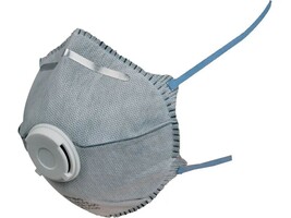 Respir&aacute;tor tvarovan&yacute; SPIRO FFP2 s akt&iacute;vnym ul&iacute;kom s ventilčekom (s blistrom)