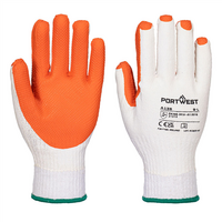 Rukavice A135 Touch GRIP máčané v latexe žlto-oranžová č.9/L