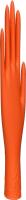 Rukavice A930 jednorázové nitrilové oranžové (100ks) M