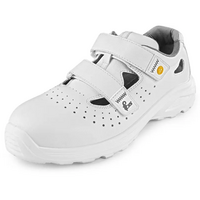 Sand&aacute;le bezpečnostn&eacute; CXS WHITE ANAPO S1 ESD