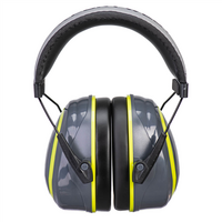 Slúchadlá PW73 SNR 28 dB sivo-žltá 