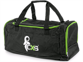 Športová taška CXS 60x30x30 cm čierno-zelená
