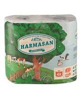 Toaletný papier HARMASAN 2-vrstvový (4ks/bal)