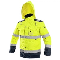 Zateplená reflexná bunda LUTON Hi-Vis 2v1