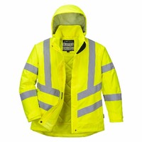 Zateplená reflexná bunda LW74 300D Hi-Vis dámska