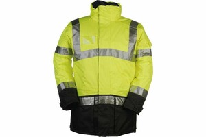 Zateplená reflexná bunda SIOEN LIGHTFLASH Hi-Vis