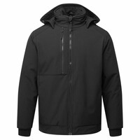Zateplená softshellová bunda CD874 WX2 Eco Hooded Insulated predĺžená (194 cm)