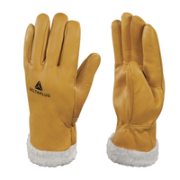 Zateplen&eacute; celokožen&eacute; rukavice FBF15