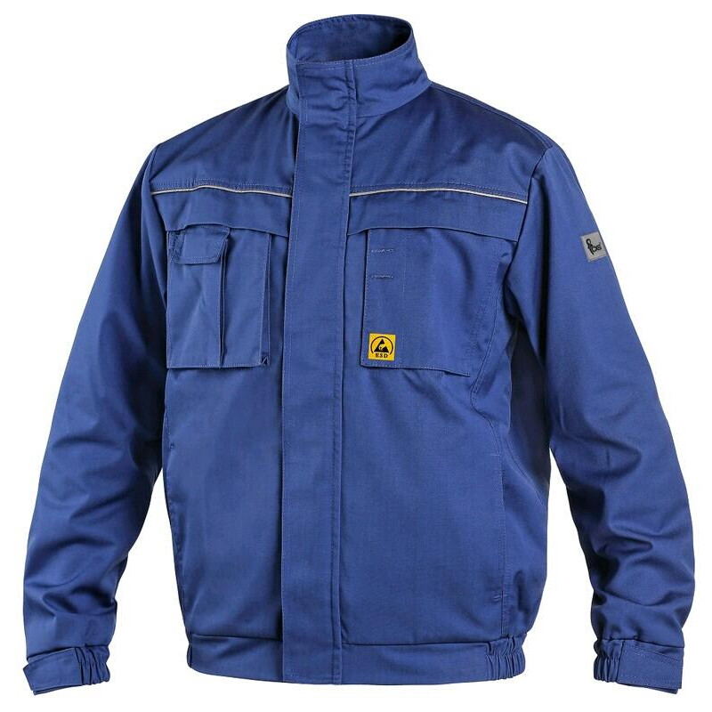 Bl&uacute;za CXS ELEKTROTECHNIK II antistatick&aacute; ESD modr&aacute; č.54