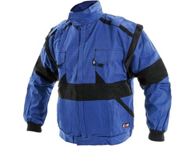 Bl&uacute;za CXS LUXY HUGO zateplen&aacute; modro-čierna č.44-46