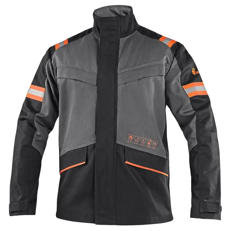 Bl&uacute;za CXS WORKTECH-MULTI sivo-čierna č.46