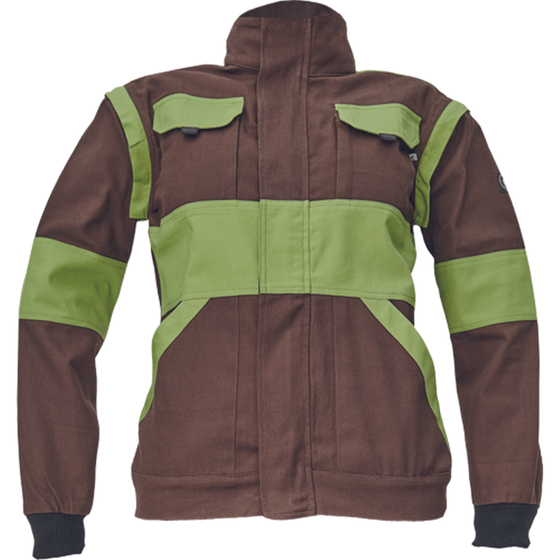 Bl&uacute;za MAX NEO LADY hnedo-zelen&aacute; č.50