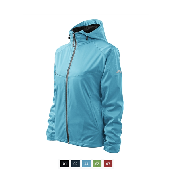 Bunda COOL softshellov&aacute; d&aacute;mska zelen&aacute; 2XL