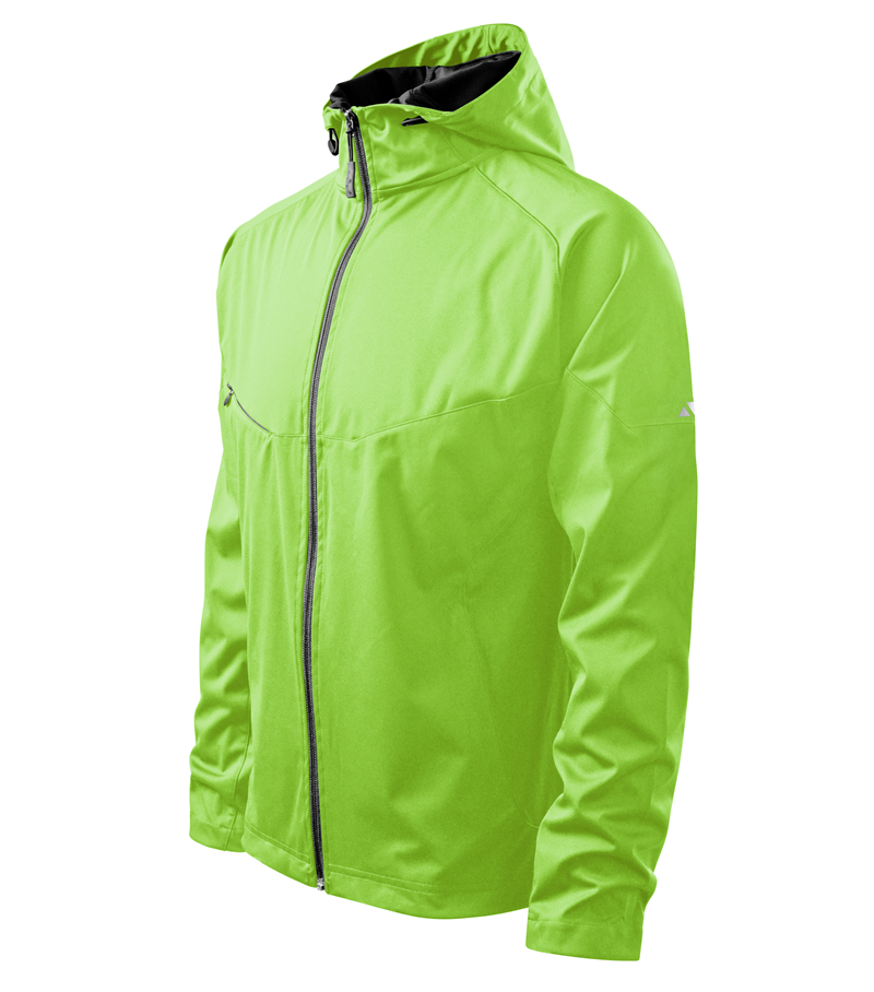 Bunda COOL softshellová pánska apple green XXL
