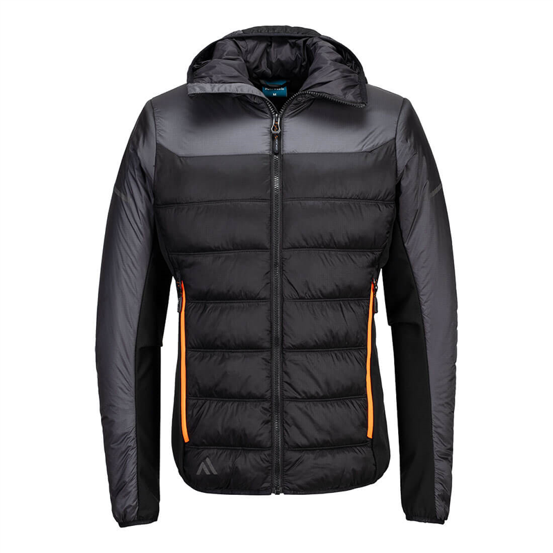 Bunda EV471 EV4 BAFFLE zateplen&aacute; p&aacute;nska siv&aacute; XXXL