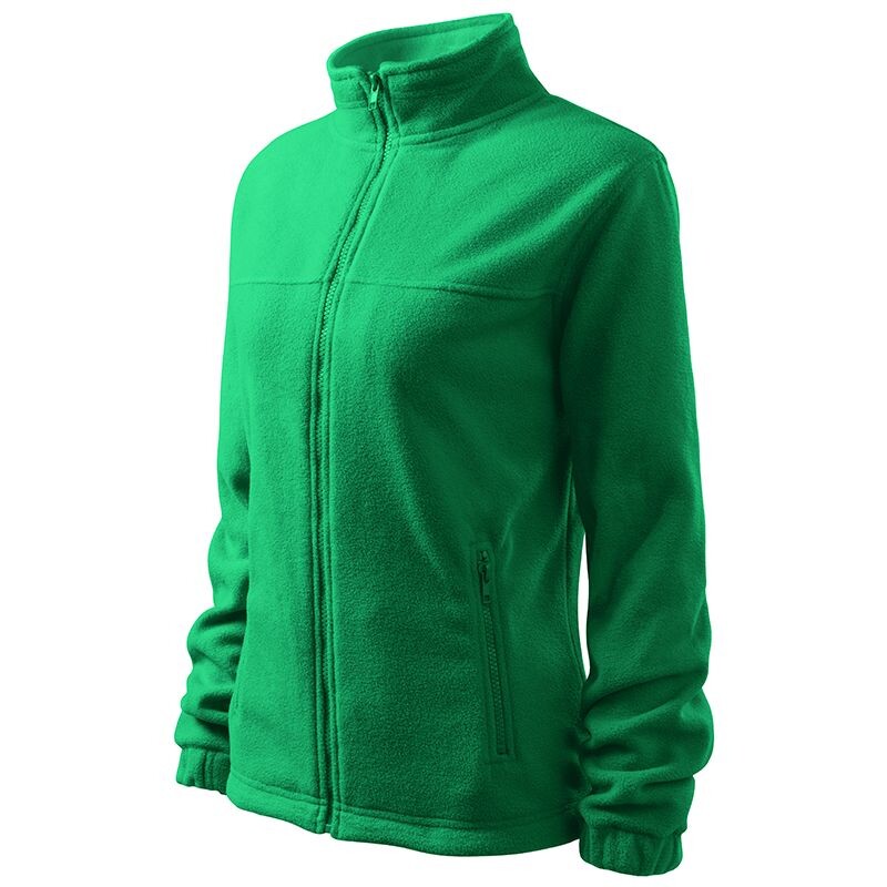 Bunda JACKET 280g fleecov&aacute; d&aacute;mska tr&aacute;vov&aacute; zelen&aacute; S