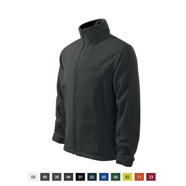 Bunda JACKET 280g fleecová detská fľaškovozelená 122 cm/6 rokov