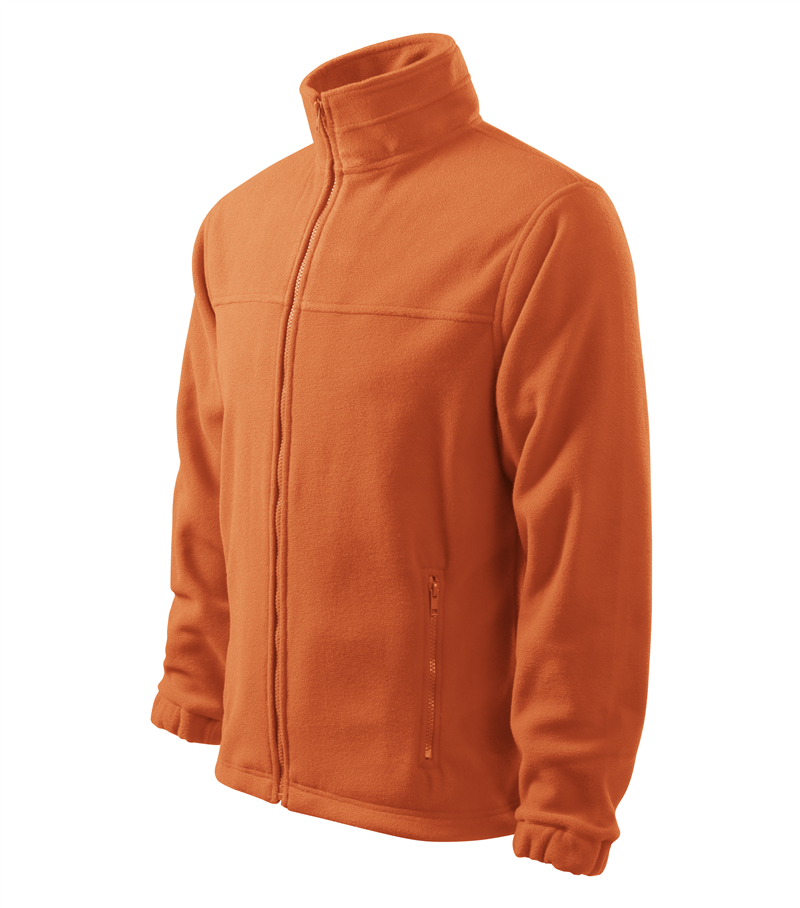 Bunda JACKET 280g fleecová pánska oranžová XL