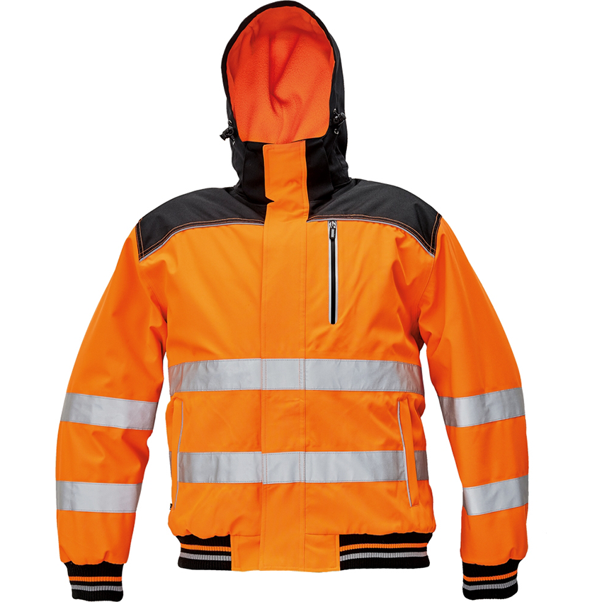 Bunda KNOXFIELD PILOT Hi-Vis zimná oranžová L