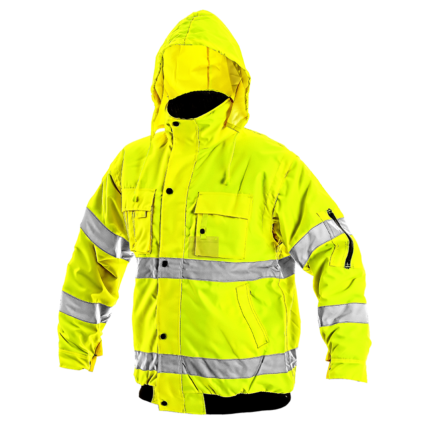 Bunda LEEDS Hi-VIS PILOT JACKET žlt&aacute; M